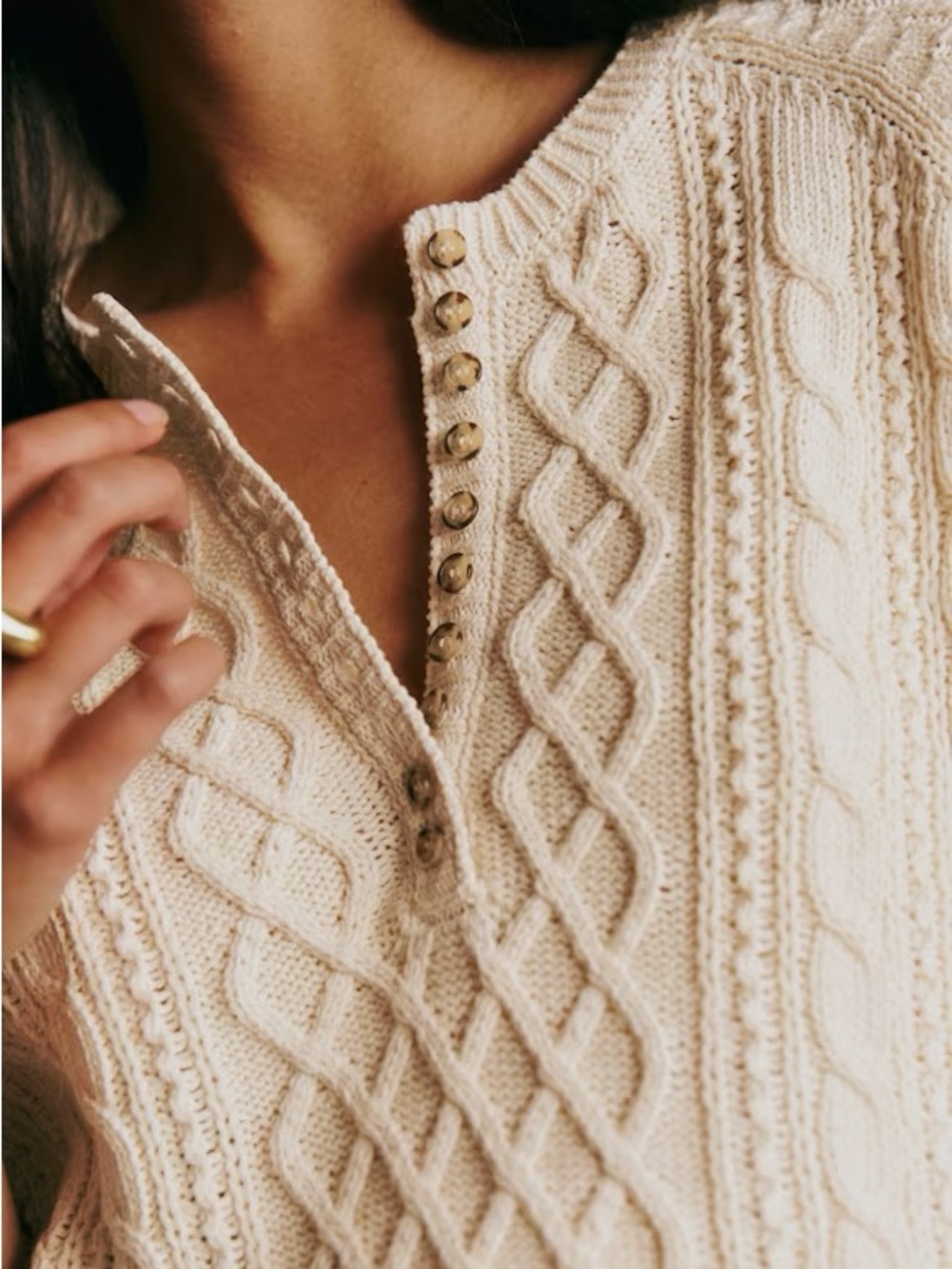 ✨ SEZANE Bree Cotton Sweater - Picture 6 of 7